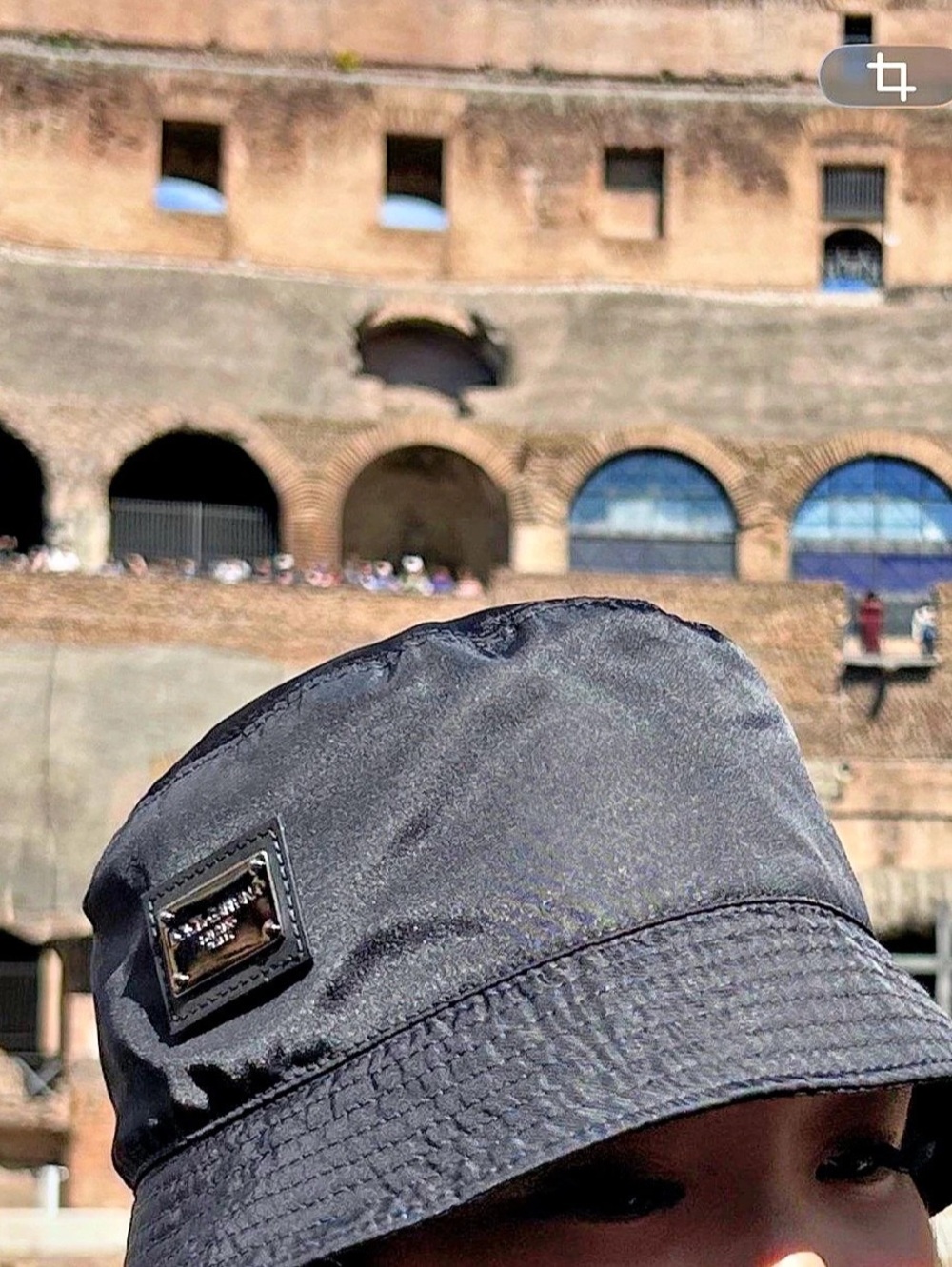 Dolce & Gabbana Black bucket hat